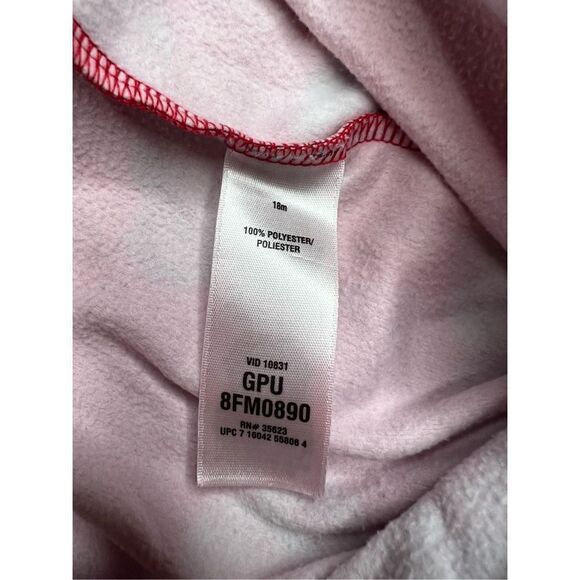 Set of 2 Carters super-comfy size 18 months footed pajamas - Picture 8 of 10